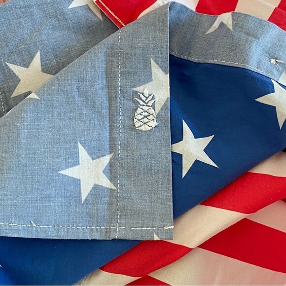 Chubbies The Uncle Sam USA Flag Patriotic Friday Short Sleeve Shirt Sz M NWT - Picture 8 of 16